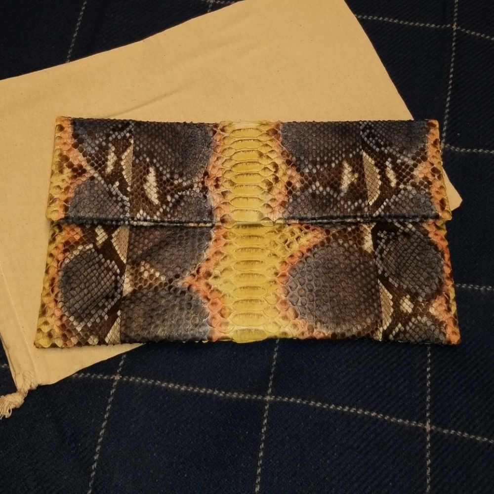 Genuine Python Clutch